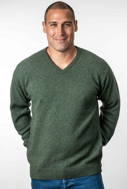 V NECK JUMPER