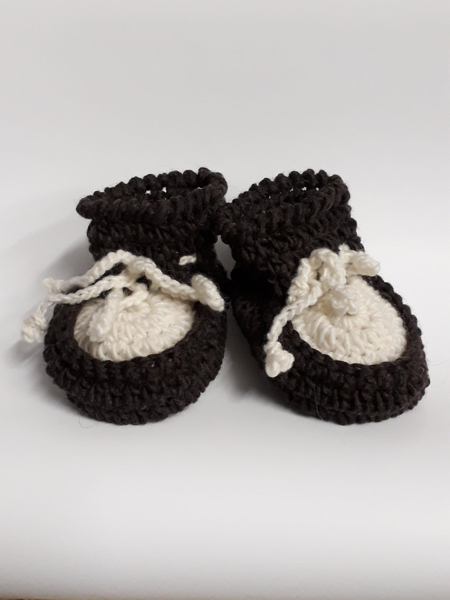 SHEEPSKIN BABY BOOTIES - Woolshed Gallery