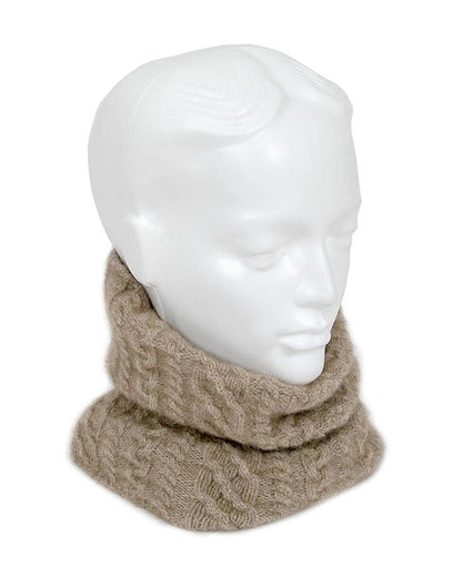 CABLE NECK GAITER & HEADBAND - Woolshed Gallery