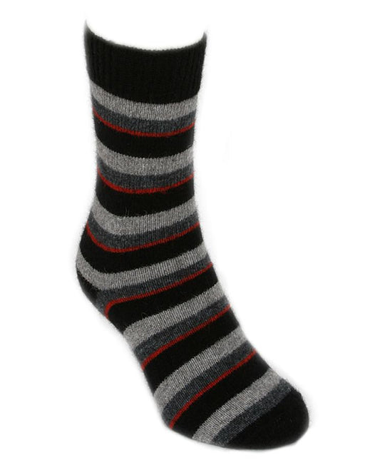ACCENT STRIPE SOCK - Woolshed Gallery