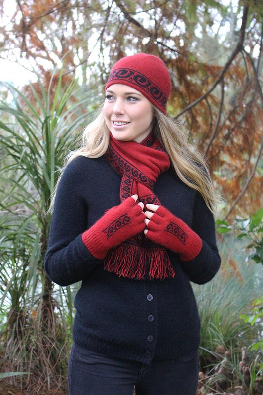 SINGLE KORU BEANIE - Woolshed Gallery