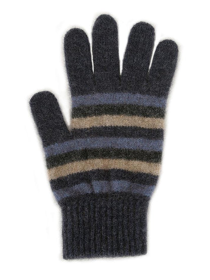 MULTI STRIPED GLOVE - Woolshed Gallery