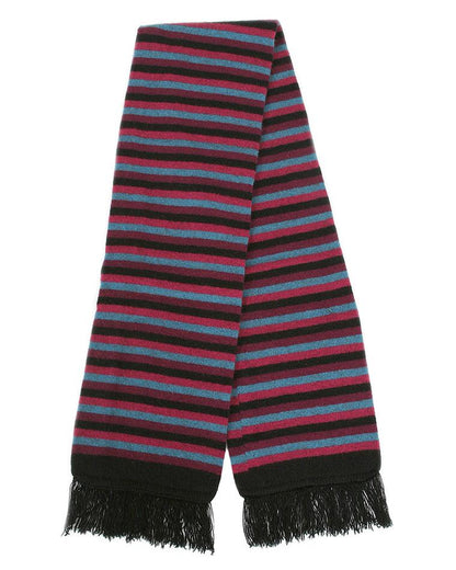MULTI STRIPED SCARF - Woolshed Gallery