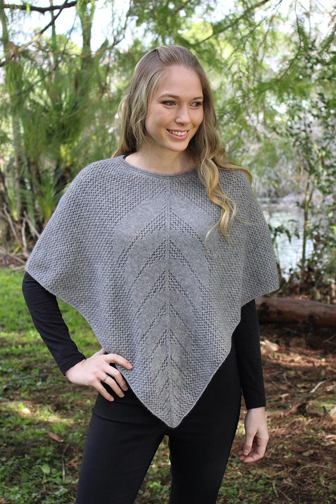 LACE PONCHO - Woolshed Gallery