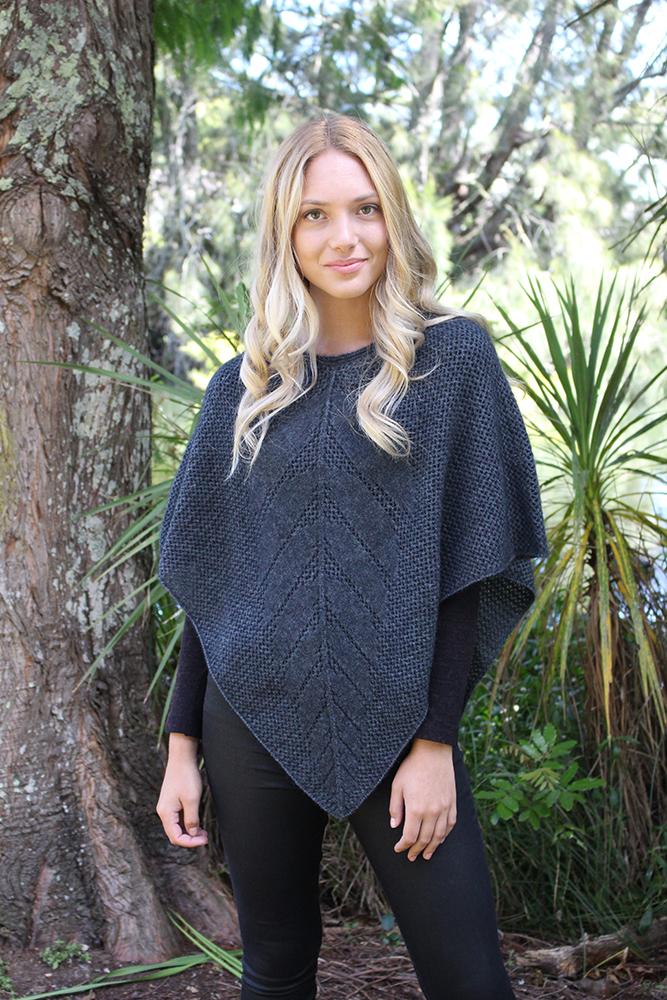 LACE PONCHO - Woolshed Gallery