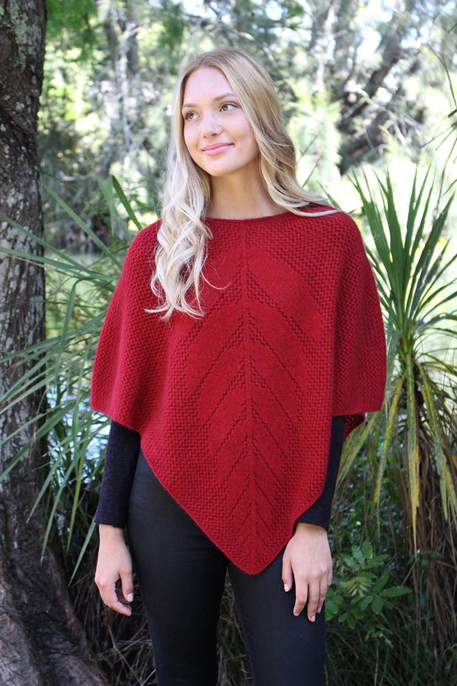 LACE PONCHO - Woolshed Gallery