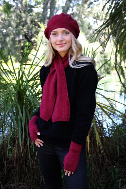 DASH KEYHOLE SCARF - Woolshed Gallery