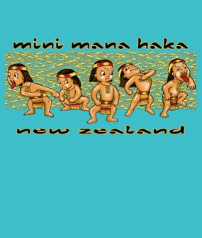 CHILDREN'S TEE - MINI MANA HAKA