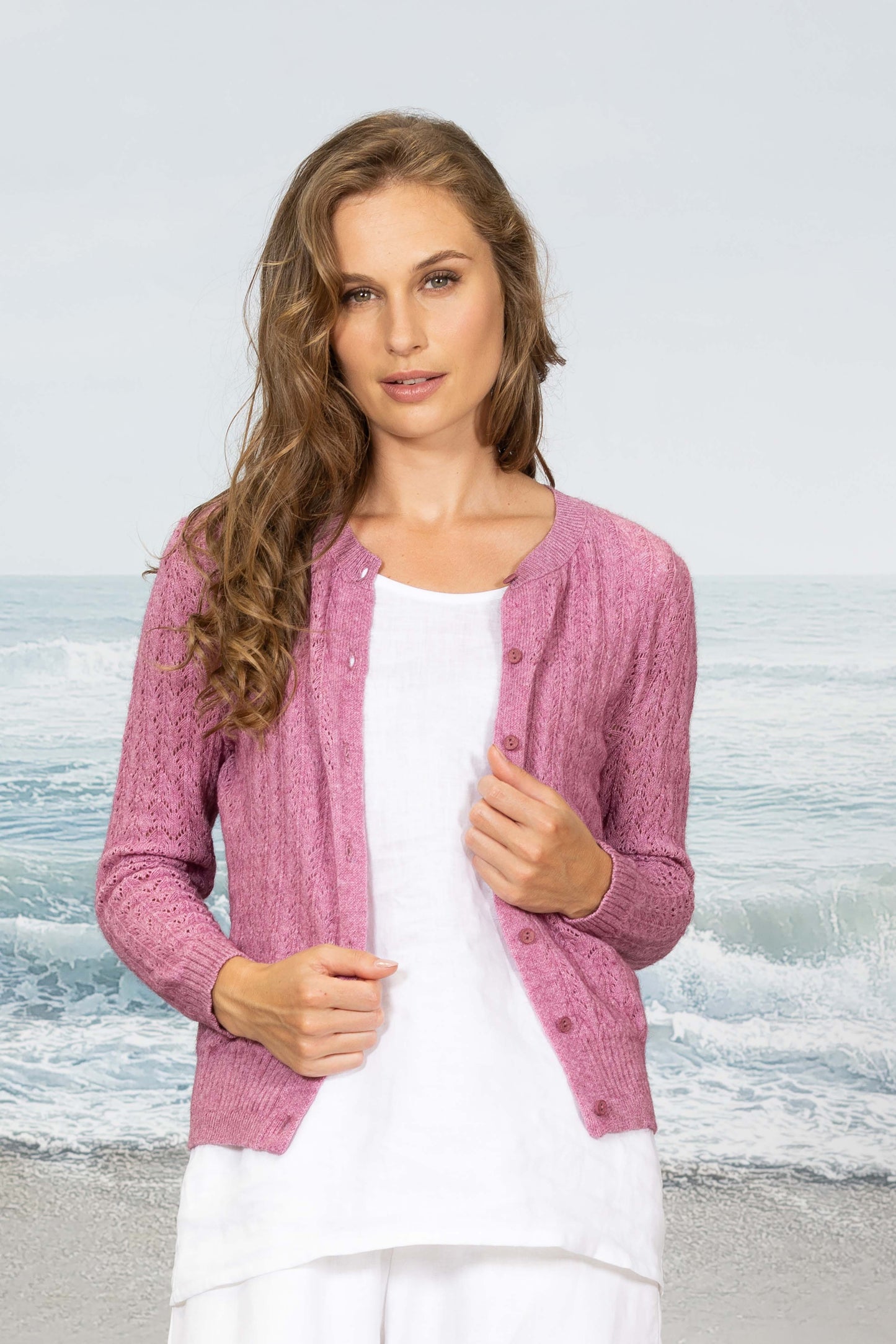 SUMMER WEIGHT LACE CARDIGAN (LIMITED SIZES)