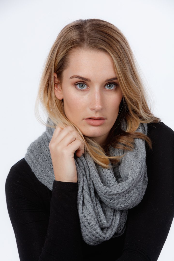 LACE ENDLESS SCARF - Woolshed Gallery