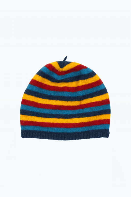 STRIPED BEANIE