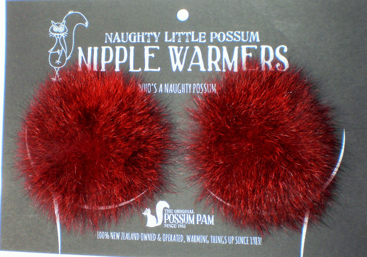 Possum Fur Nipple Warmers – Giftware & Engravers