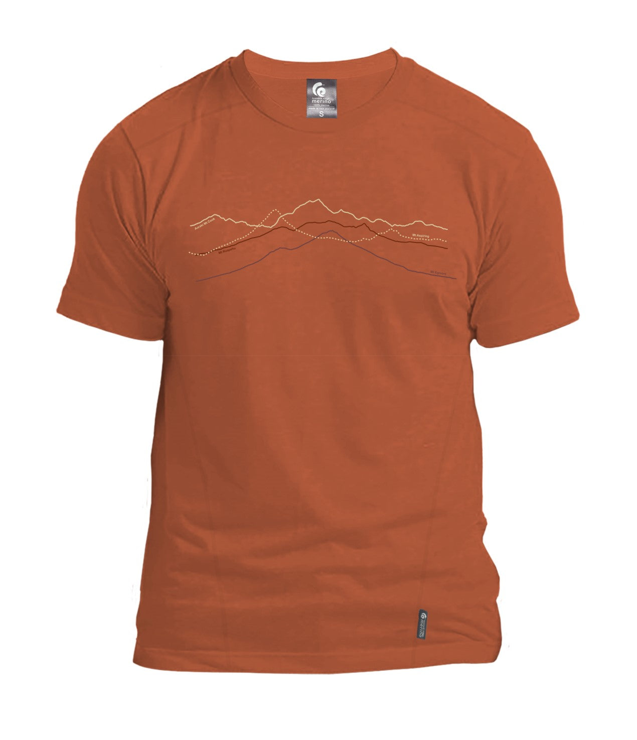 MOUNTAINS MERINO T-SHIRT